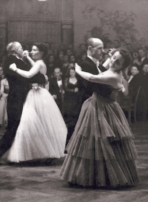 Das Turniertanzpaar Jöhren-Trautmann in den fünfziger Jahren