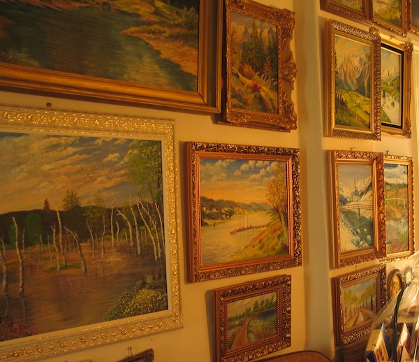 Hans Jöhren: Galerie in der Wohnung