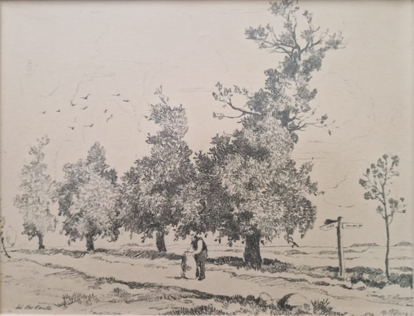 Hans Jöhren: Skizze